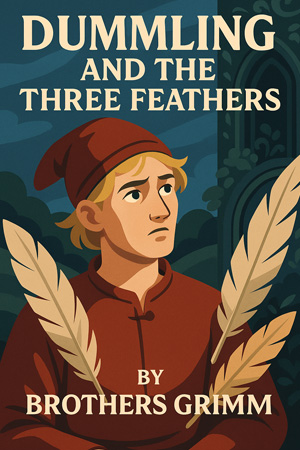 Dummling And The Three Feathers by Brothers Grimm