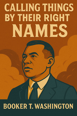 Calling Things by Their Right Names by Booker T. Washington